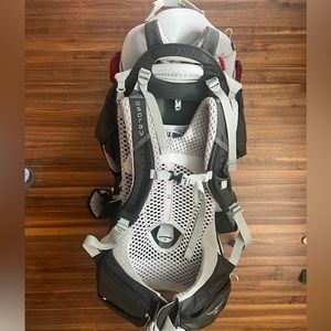 Backpack with child carrier